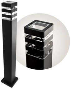 Vonkajšia lampa SANTA 1xE27/60W/230V IP54 79,5 cm čierna