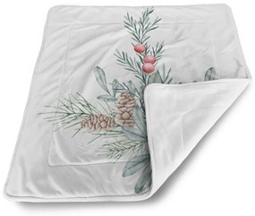 Sablio Deka pre bábätko Zimná kytica - 80x100 cm