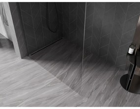 Mexen, Mexen Kioto-X L sprchová stena 110 x 200 cm, priehľadná 10 mm, pištoľový kov - 800-110-107-95-00-X