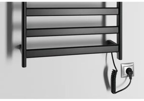 Sapho - Elektrický sušiak na uteráky ELIAS 105W/230V 49x73 cm matná čierna