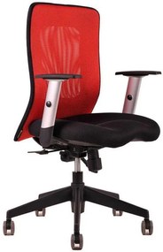 OFFICE PRO Kancelárska stolička CALYPSO červená