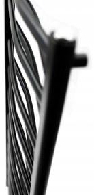 Regnis 3D Slza, Vykurovacie teleso 440x1205mm, 521W, čierna matná, L3D120/40/black