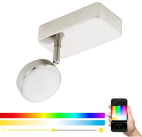 Eglo 97714 - LED RGB Stmievateľné bodové svietidlo CORROPOLI-C LED/5W/230V