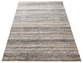 Kvalitný koberec s abstraktným vzorom v prírodných odtieňoch Šírka: 60 cm | Dĺžka: 100 cm