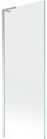 Mexen Next L, 1-krídlová vaňová zástena 70 x 150 cm, 6mm číre sklo, chrómový profil, 895-070-000-03-00-01