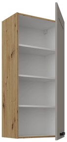 Horná kuchynská skrinka Lucid 50 G-108 1F (korpus: dub artisan + front: mdf claygrey). Vlastná spoľahlivá doprava až k Vám domov. 1134704
