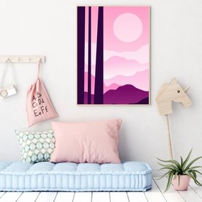 Plagát - Horská krajina (A4)