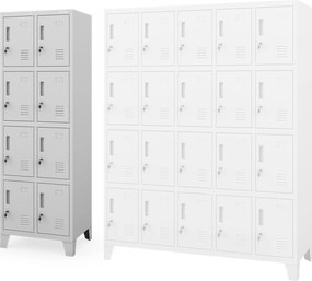 Dvojitá šatníková skriňa BHP ROBERT 2 Plus 559 x 1720 x 450 mm