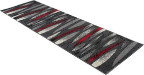 TA Koberec D320B DARK GRAY CHEAP PP CRM Sivý Obdĺžnikový Rozmer: 100x200 cm