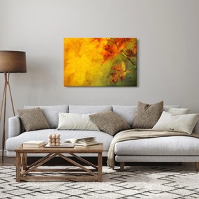 Obraz - Jesenné listy (90x60 cm)