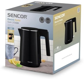 Sencor SWK 0156BK rýchlovarná kanvica, čierna