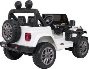 Elektrické autíčko Jeep Wrangler Rubicon LIFT biele