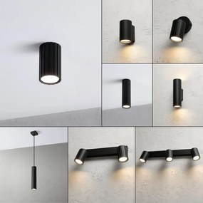 Brilagi - Bodové svietidlo CRISPINA 1xGU10/10W/230V 10 cm čierne