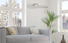 Toolight Toolight, LED kúpeľnové svietidlo nad zrkadlo 5W 40CM APP364-1W, chróm, OSW-08430