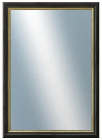 DANTIK - Zrkadlo v rámu, rozmer s rámom 50x70 cm z lišty Anversa čierna Au (3149)