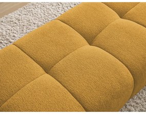 Ženilková podnožka v horčicovej farbe Everest – Bobochic Paris