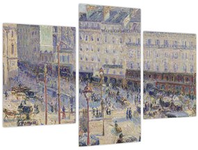 Obraz - Camille Pissarro, The Place du Havre, reprodukcia (90x60 cm)