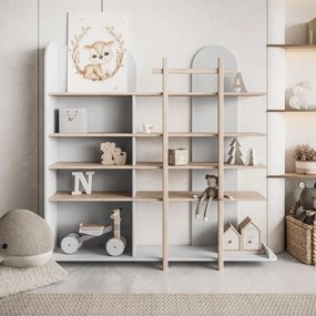 REGÁL DO DETSKEJ IZBY ELSA KAŠMÍR 162 cm