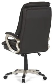Autronic BONTEC Kancelárske kreslo, hojdací mechanizmus, hnedá koža, KA-Y293 BR Farba: Hnedá