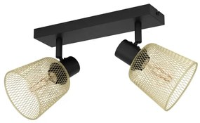 Eglo 900694 - Bodové svietidlo COSLADA 2xE27/40W/230V