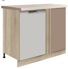 Skrinka do kuchyne Favorit 24d l latte