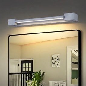 Brilagi-LED Kúpeľňové osvetlenie na zrkadlo AQUA LINE LED/12W/230V 45 cm IP44 matný chróm