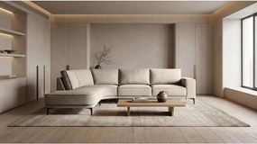 Béžová rohová pohovka (ľavý roh) Copenhagen – Scandic