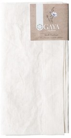 Biele ľanové prestieranie 35 x 50 cm - Gaya Ambiente - 596443