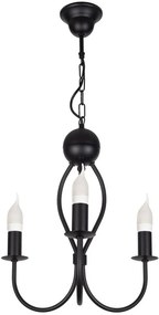 Luster na reťazi ARTHUR 3xE14/40W/230V
