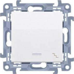 Vypínač schodiskový s podsvietením LED BI CW6L.01/11