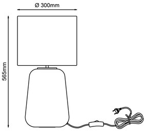 Brilliant - Stolná lampa HYDRA 1xE27/60W/230V ružová