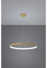 Thoro TH.181 - LED&nbsp; Luster na lanku RIO LED&nbsp;/50W/230V CRI95 4000K pr. 78 cm zlatá