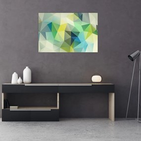 Obraz geometrické abstrakcie (90x60 cm)