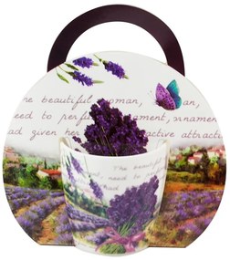 Home Elements Hrnček 250 ml, Levanduľa