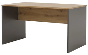 Písací stôl Hamila NEW TYP 16 (grafit + dub artisan). Vlastná spoľahlivá doprava až k Vám domov. 1028776