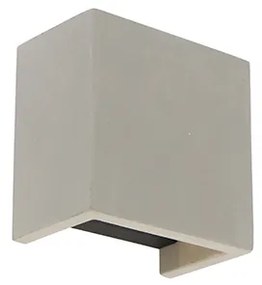 Priemyselná nástenná lampa z betónu - Meave