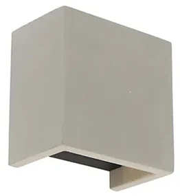 Priemyselná nástenná lampa z betónu - Meave