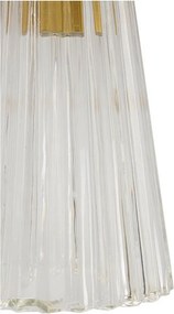 Sklenené nástenné svietidlo v zlatej farbe Prague – Mauro Ferretti