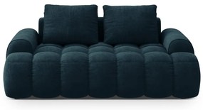 Zamatová pohovka v petrolejovej farbe 175 cm Linz – Cosmopolitan Design
