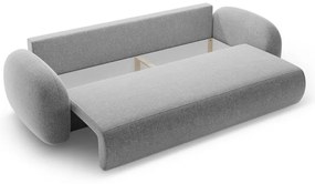 Svetlosivá ženilková rozkladacia/s úložným priestorom pohovka 262 cm Tonale – Cosmopolitan Design