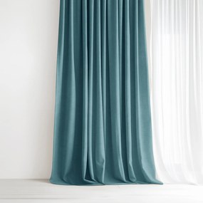 Goldea dekoračný záves marbella - petrolejový 200x135 cm