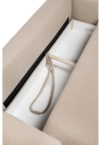 Béžová rozkladacia pohovka z textílie buklé 247 cm Quinoa – Bonami Selection