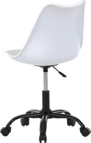 Kancelárska stolička biela KA-X7055 WT