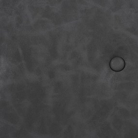 Antracitová kancelárska stolička z imitácie kože – Ixia