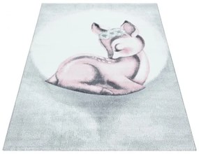 Detský koberec Bambi ružový