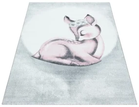 Detský koberec Bambi ružový