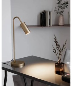 ByRydens 4002580-6503 - Stolná lampa CURVE 1xGU10/7W/230V zlatá