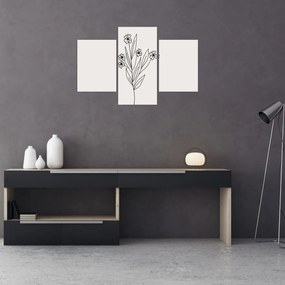 Obraz - Lúčny kvet N⁰1 (90x60 cm)
