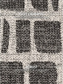 Čierny/krémovobiely vnútorný a vonkajší koberec 160x230 cm Haringey Ruskin – Ted Baker