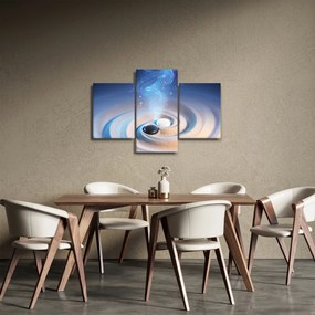 Obraz - Éterický yin-yang (90x60 cm)